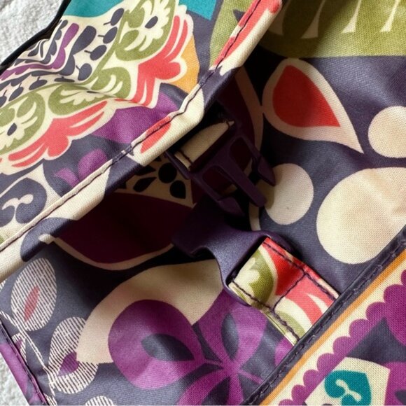 Vera Bradley | "Plum Crazy" Insulated Lunch Tote - Picture 7 of 13